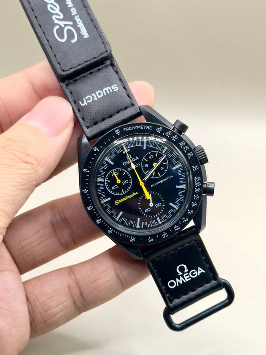 OmegaSwatch Moonswatch speedmaster Mission to Earthphase