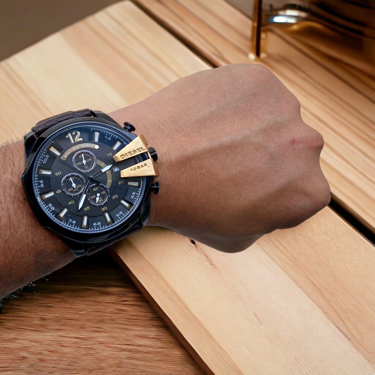 Diesel 100% Funcional Couro