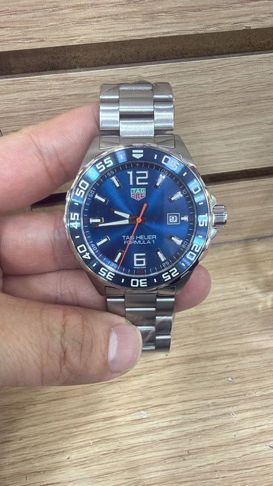 Tag Heuer F1 Date 43mm Azul