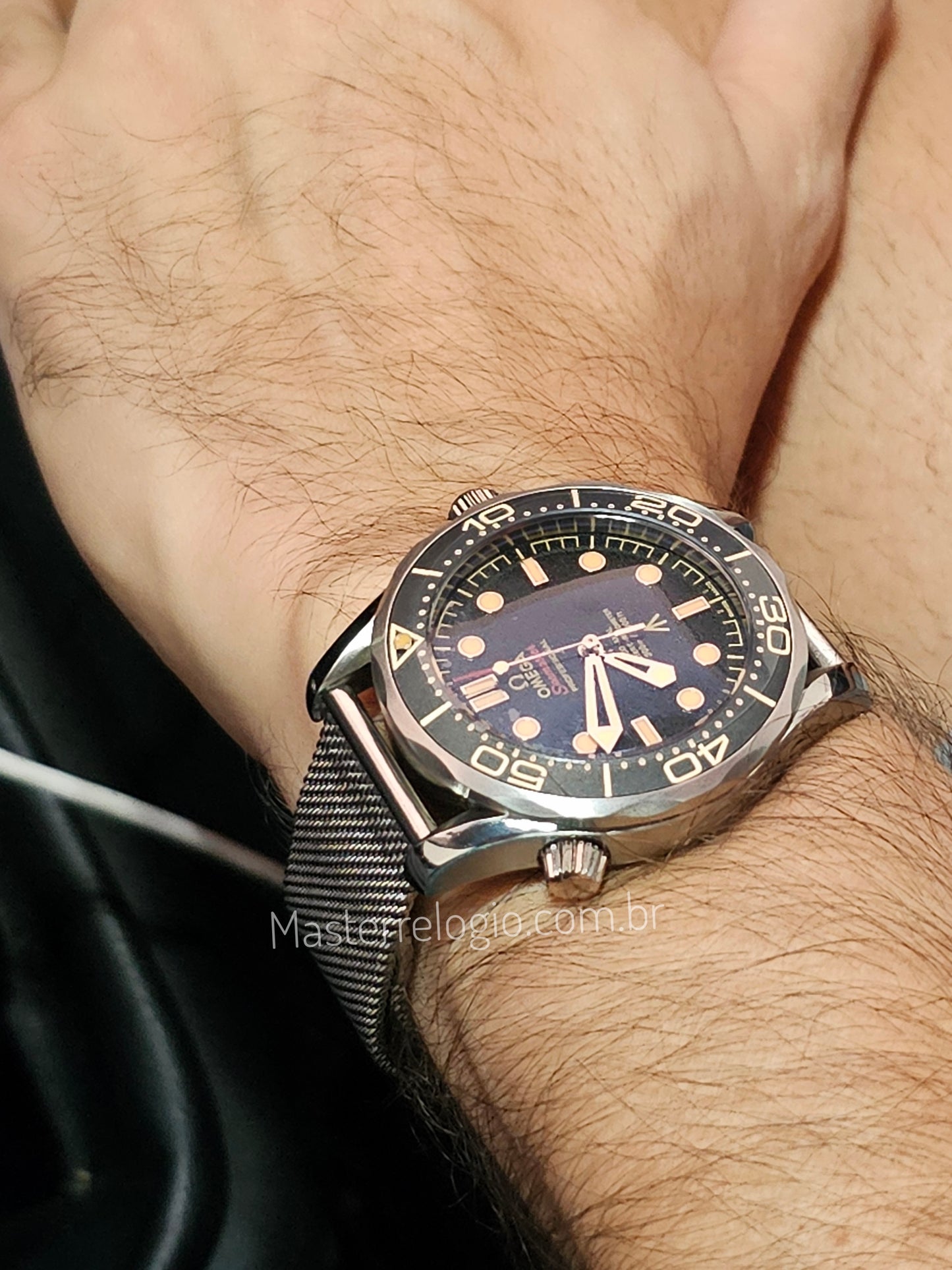 Ômega Seamaster 007 + pulseira extra 40mm