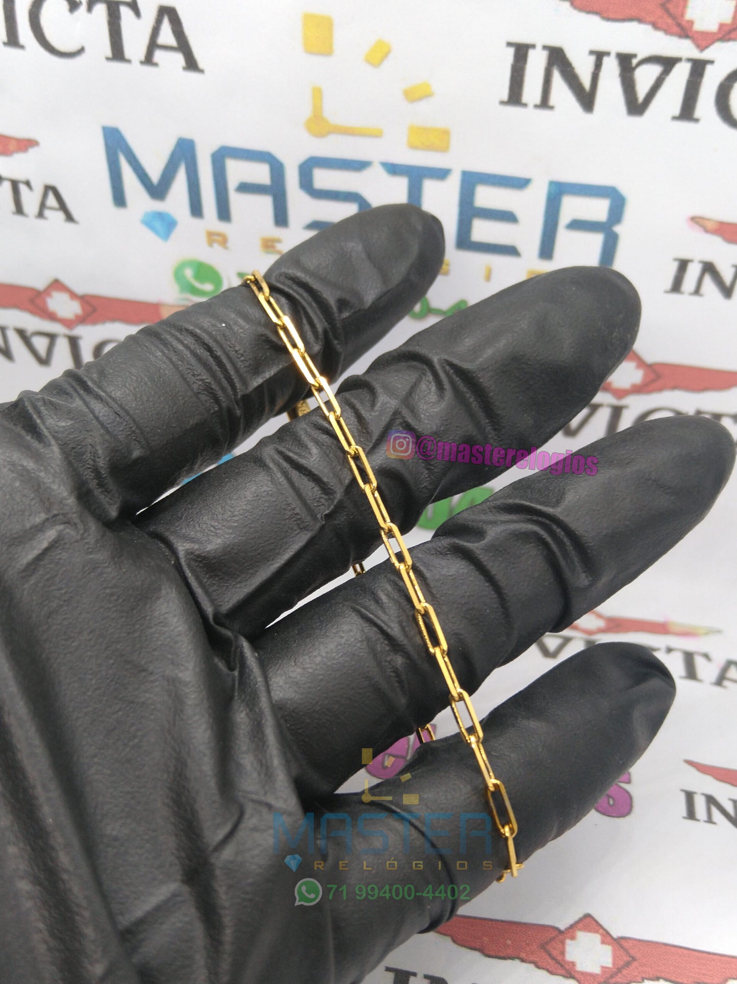 Pulseira cartier 3mm 21cm banhada a 10 milesimos de ouro 18k 70cm