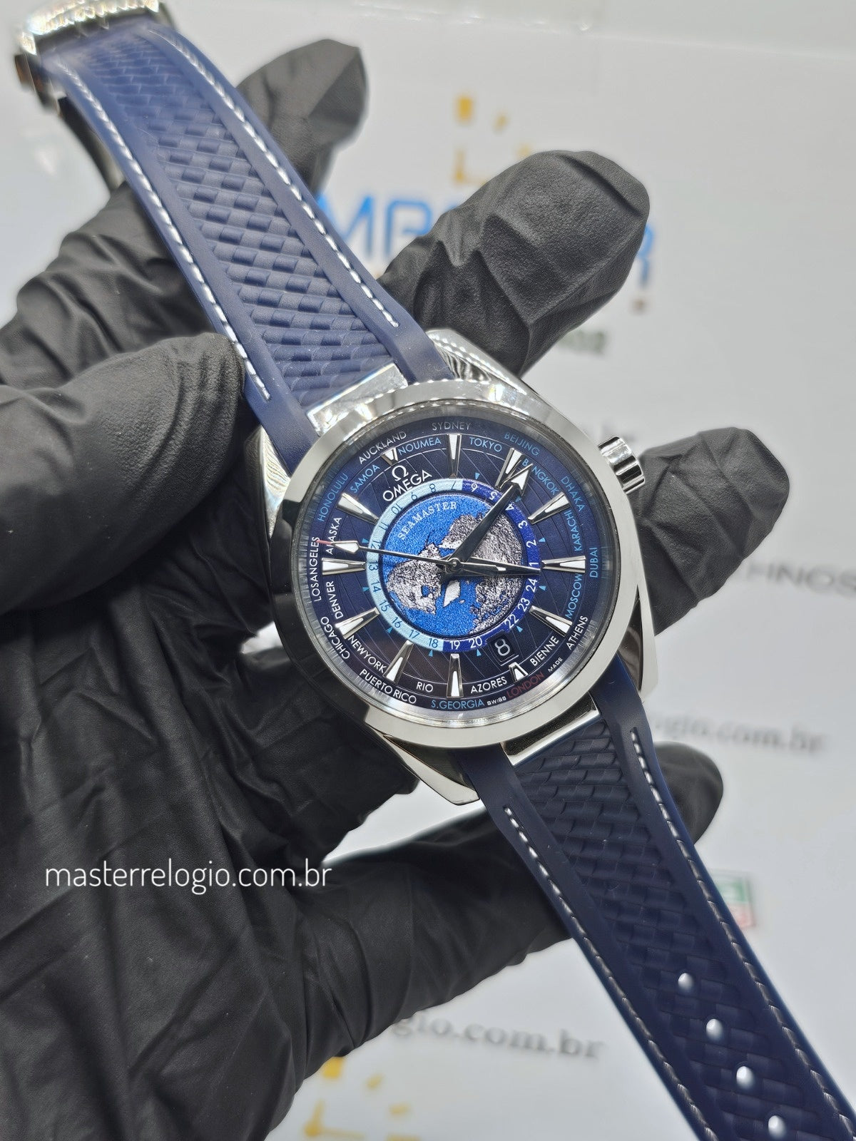 Omega Seamaster Aqua Terra Worldtimer GMT