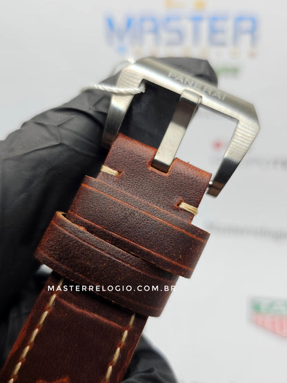 Panerai Luminor Submersible Couro Fosco
