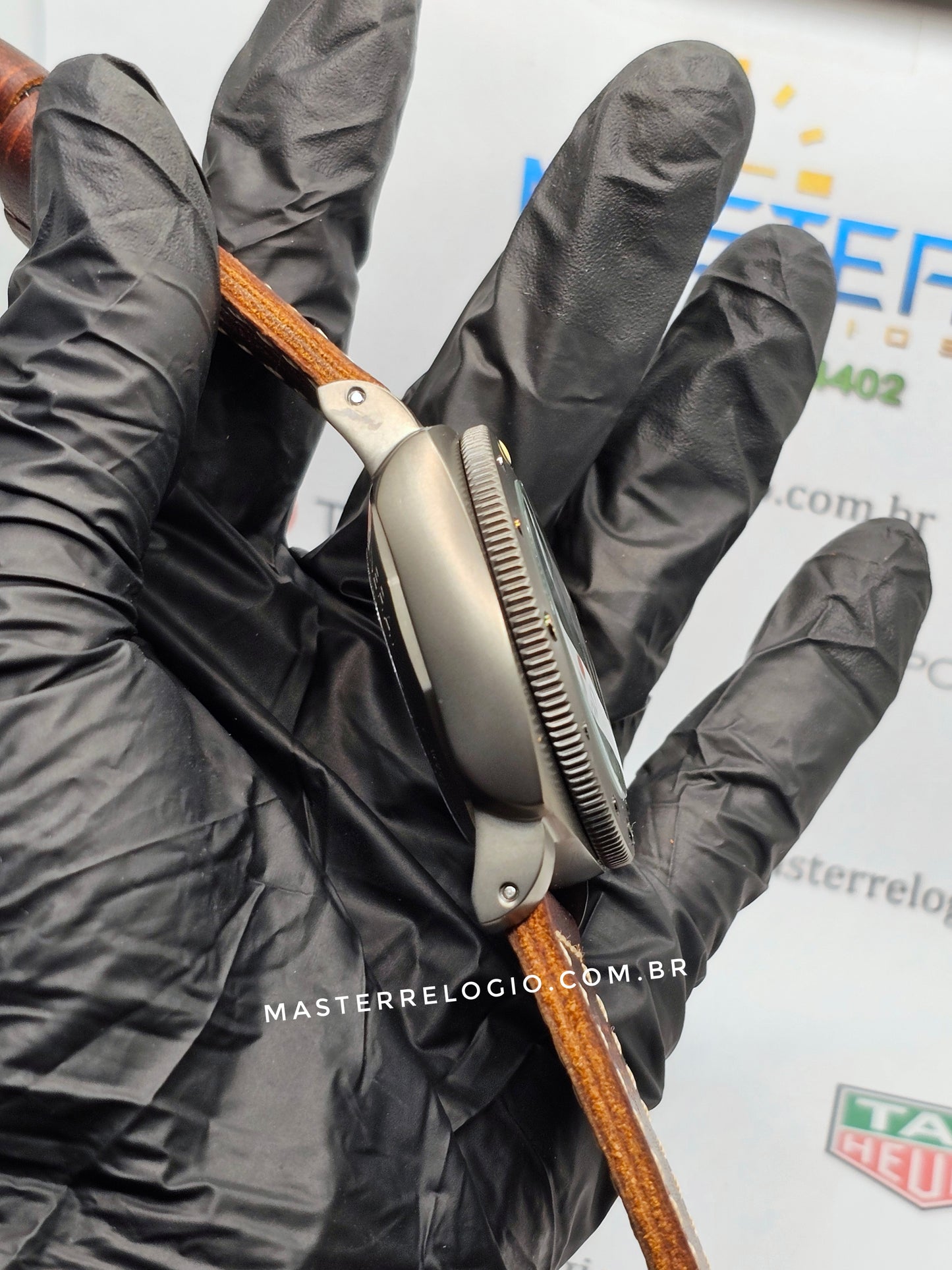 Panerai Luminor Submersible Couro Fosco