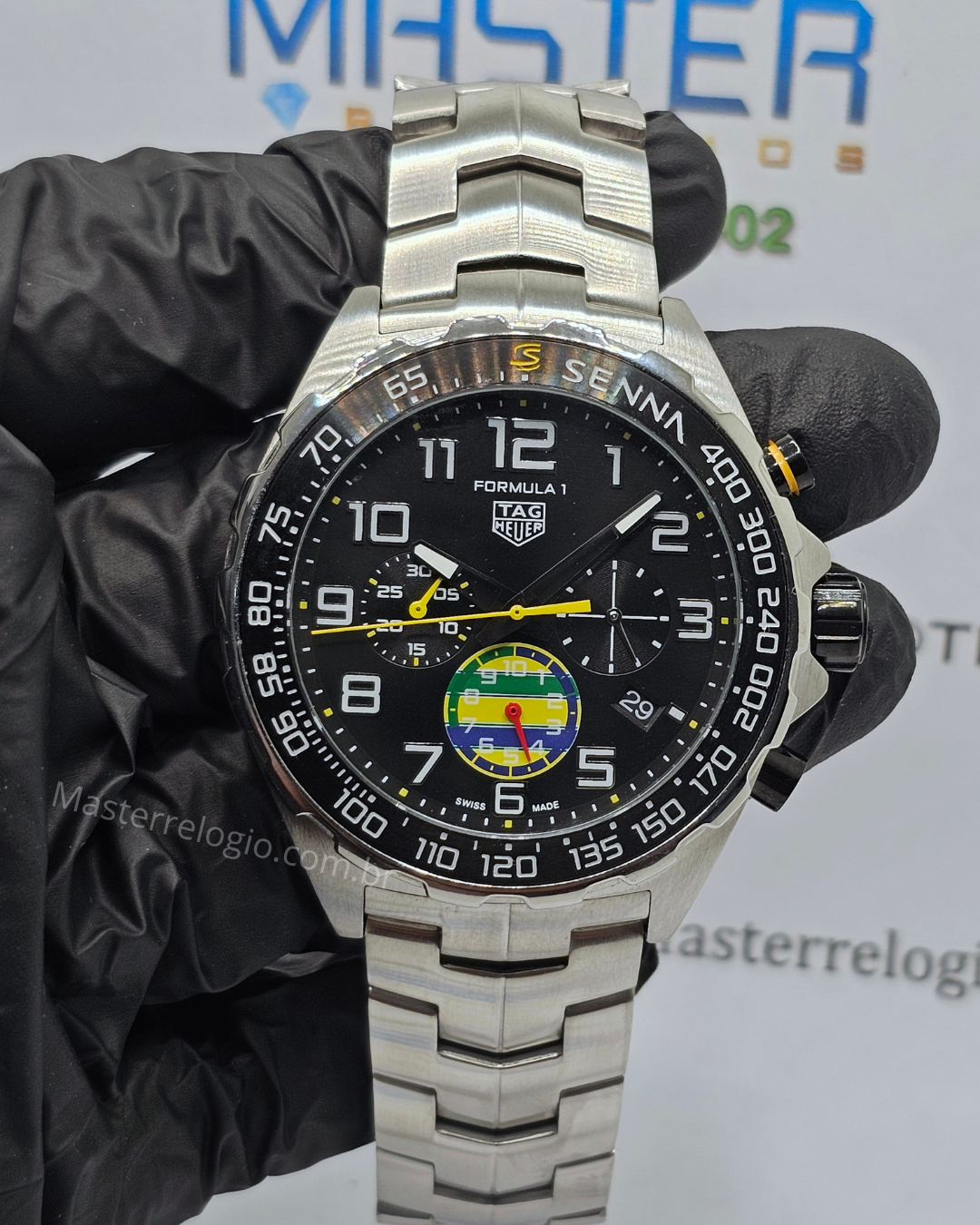 TAG Heuer F1 Chrono x Senna CAZ101AX.BA0637