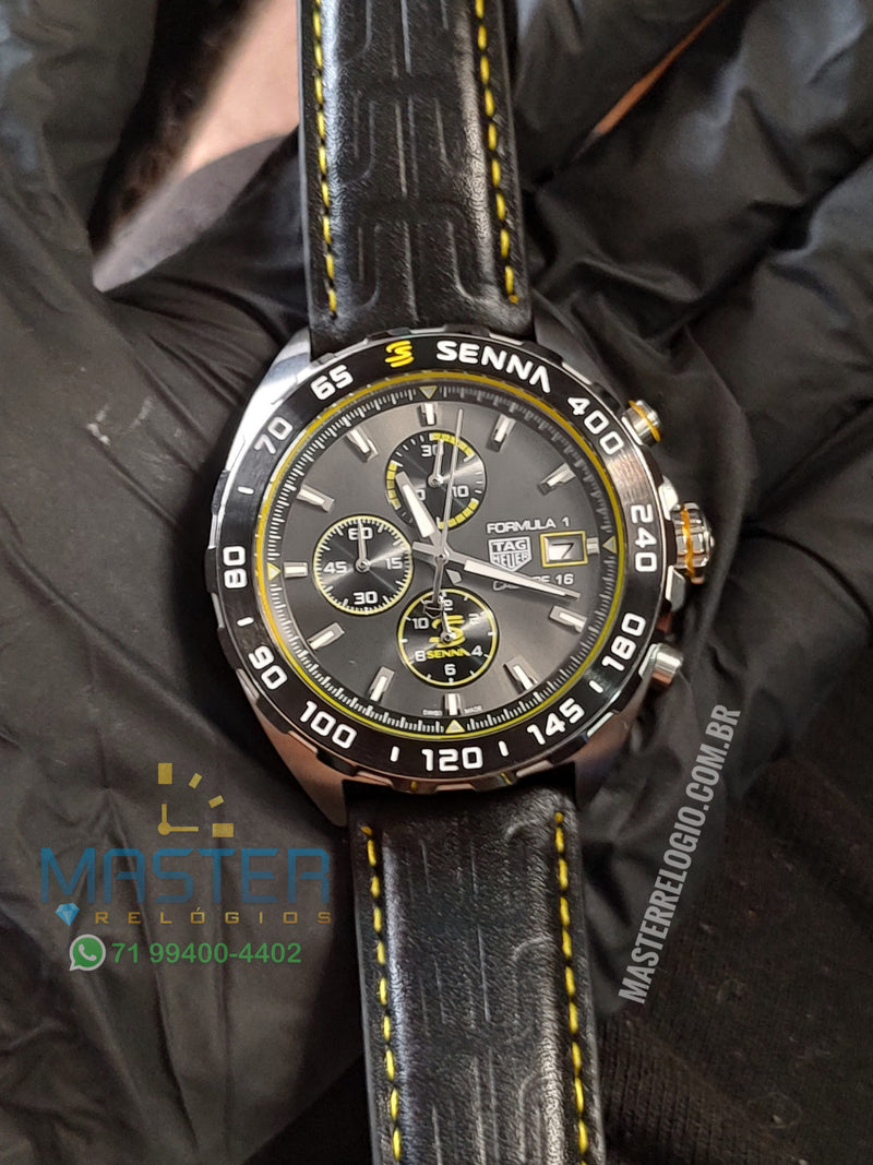 Tag Heuer F1 Fundo Senna 43mm