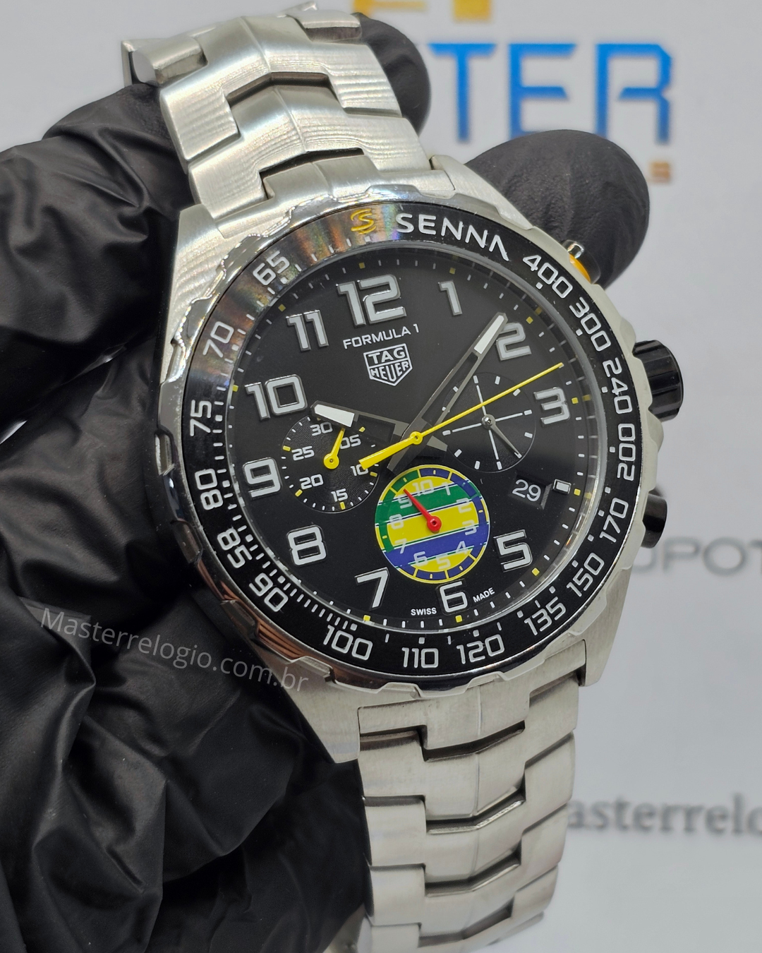 TAG Heuer F1 Chrono x Senna CAZ101AX.BA0637