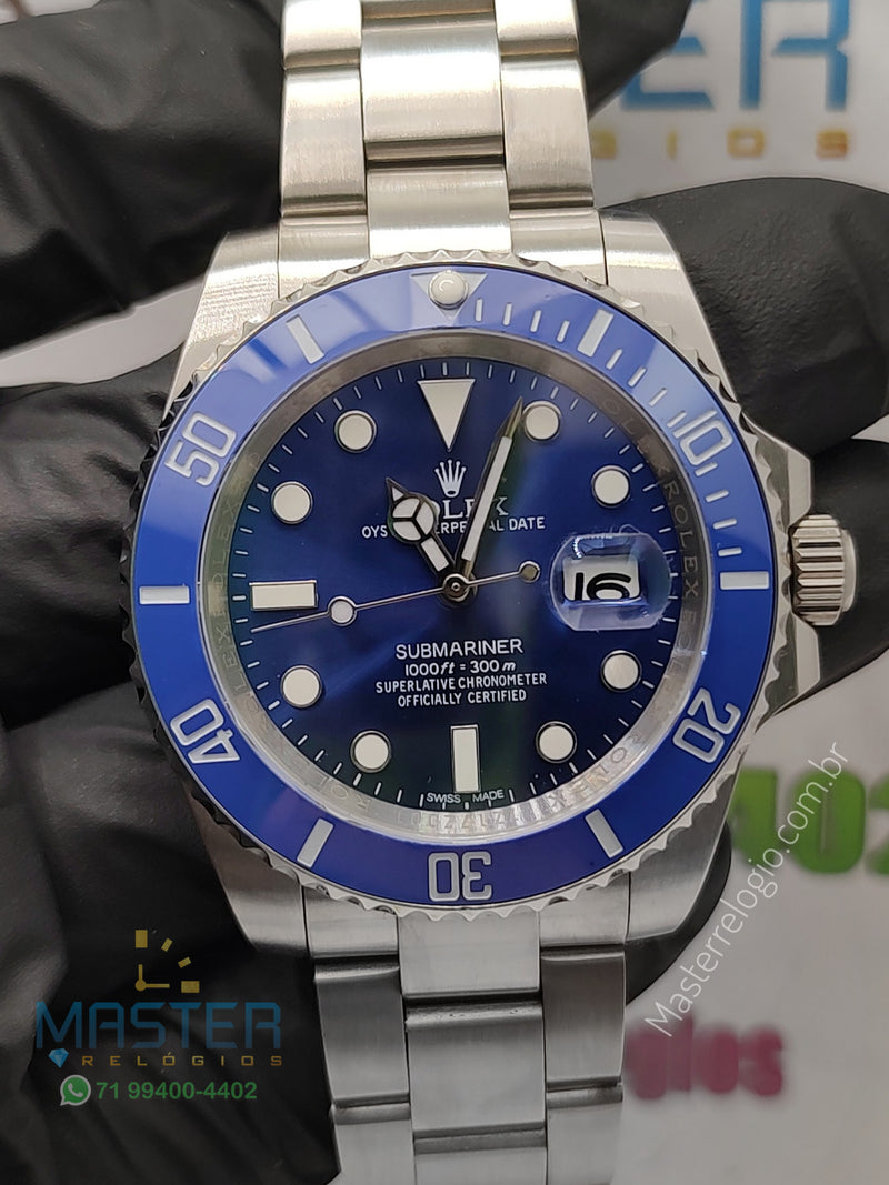 Rollex Smurf Submariner 40mm