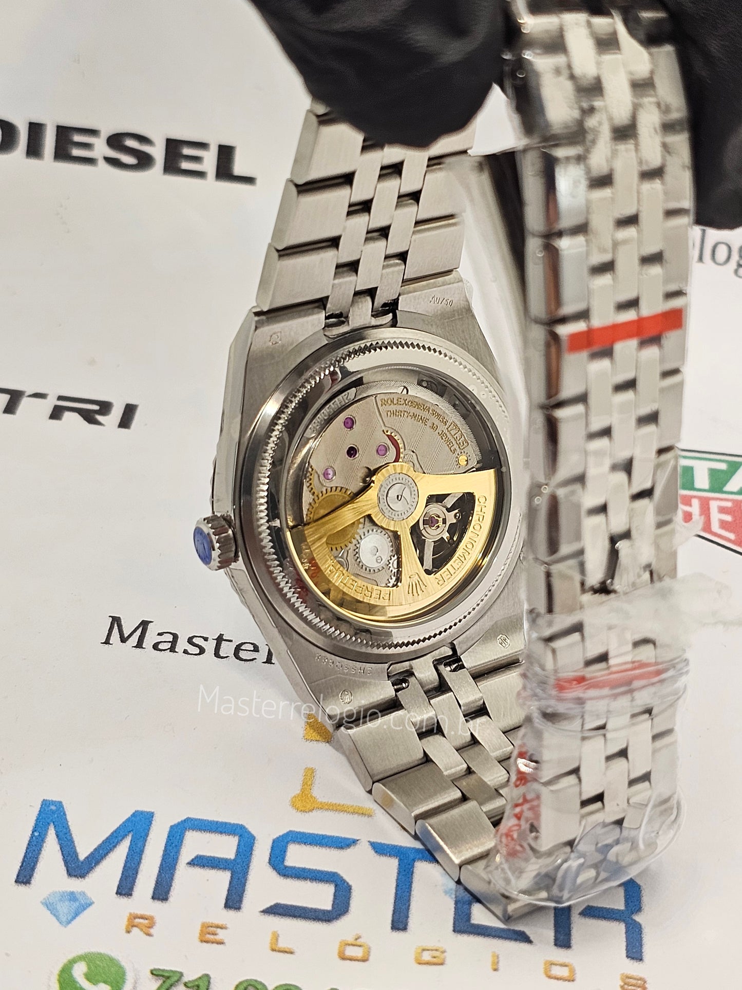 Rolex Land‑Dweller 40mm + Caixa Original Base ETA