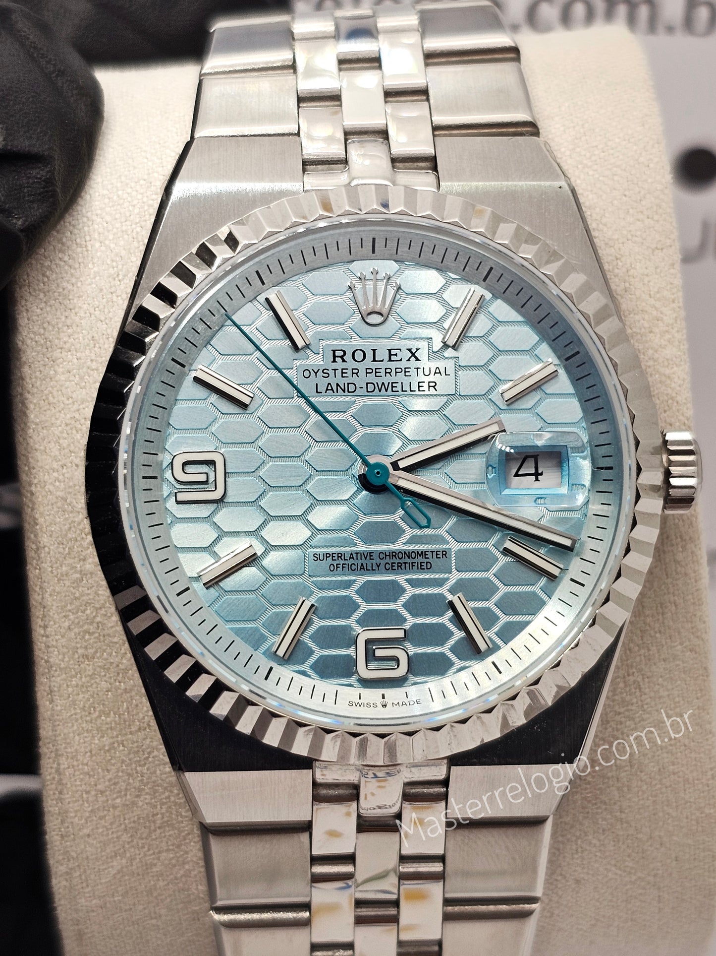 Rolex Land‑Dweller 40mm + Caixa Original Base ETA