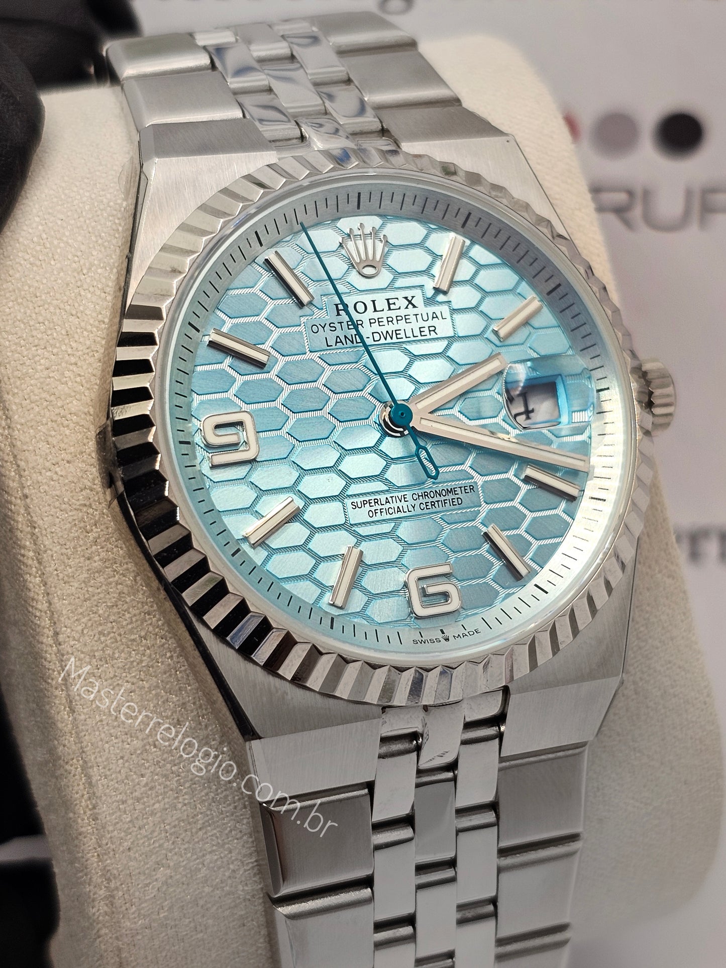 Rolex Land‑Dweller 40mm + Caixa Original Base ETA
