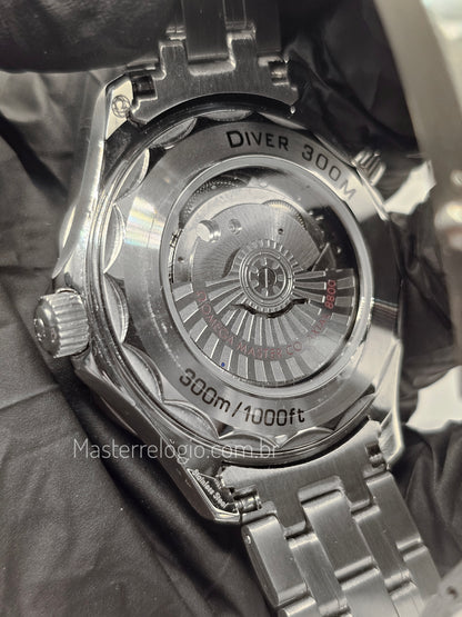 Omega Seamaster Diver Aço 300M Azul