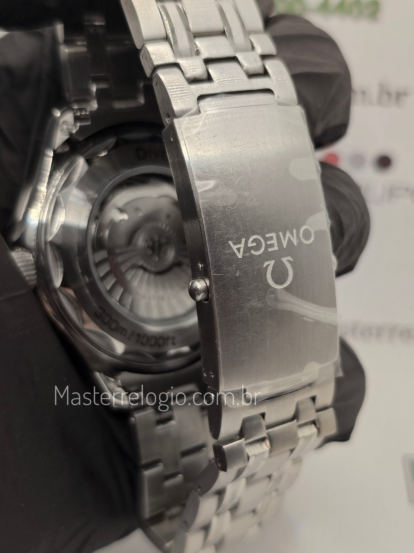 Omega Seamaster Diver Aço 300M Azul