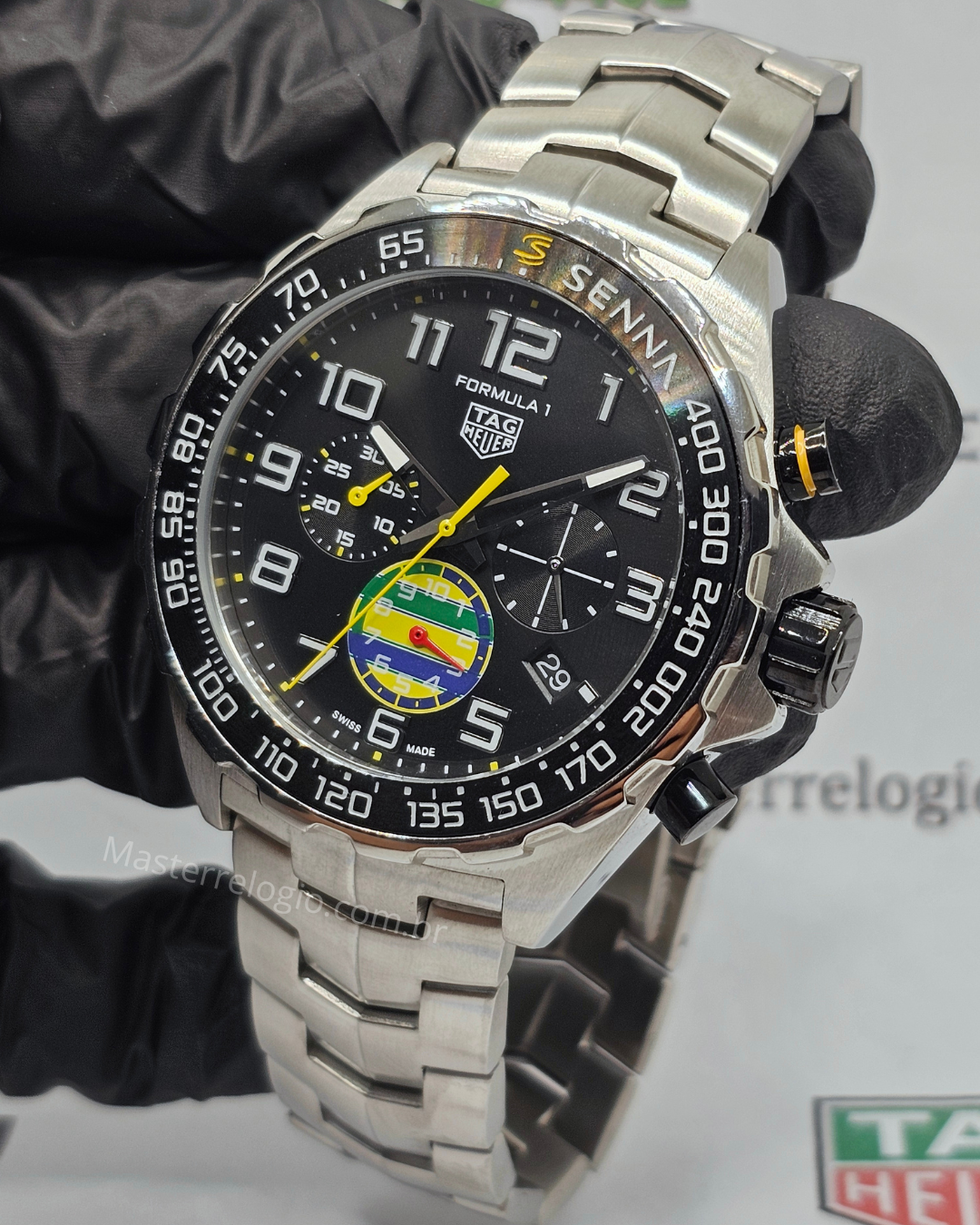 TAG Heuer F1 Chrono x Senna CAZ101AX.BA0637