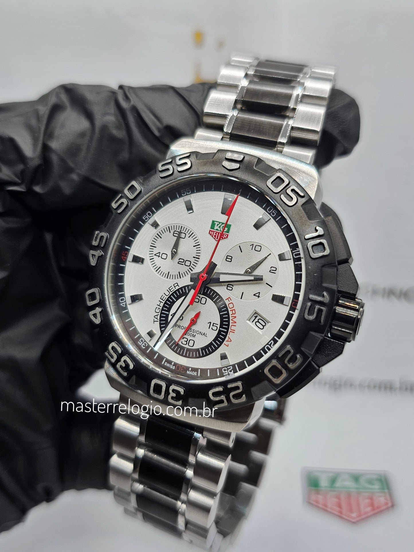 Tag Heuer F1 Cah1111 Cronógrafo 41mm