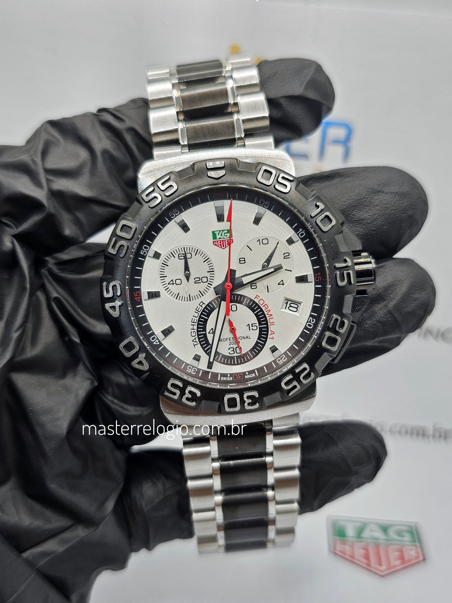 Tag Heuer F1 Cah1111 Cronógrafo 41mm