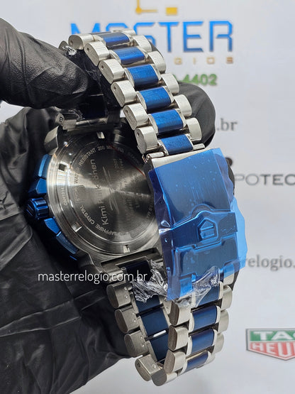 Tag Heuer F1 Cah1111 Cronógrafo 41mm Azul Quartz