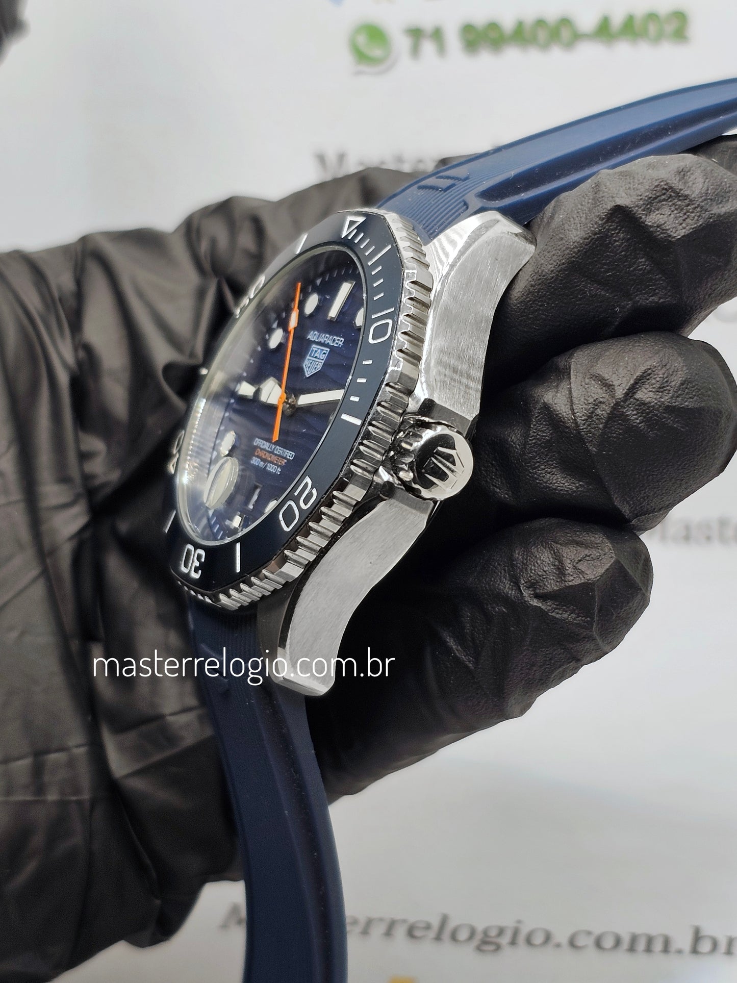 Tag Heuer Aquaracer azul waves Automatico 44mm