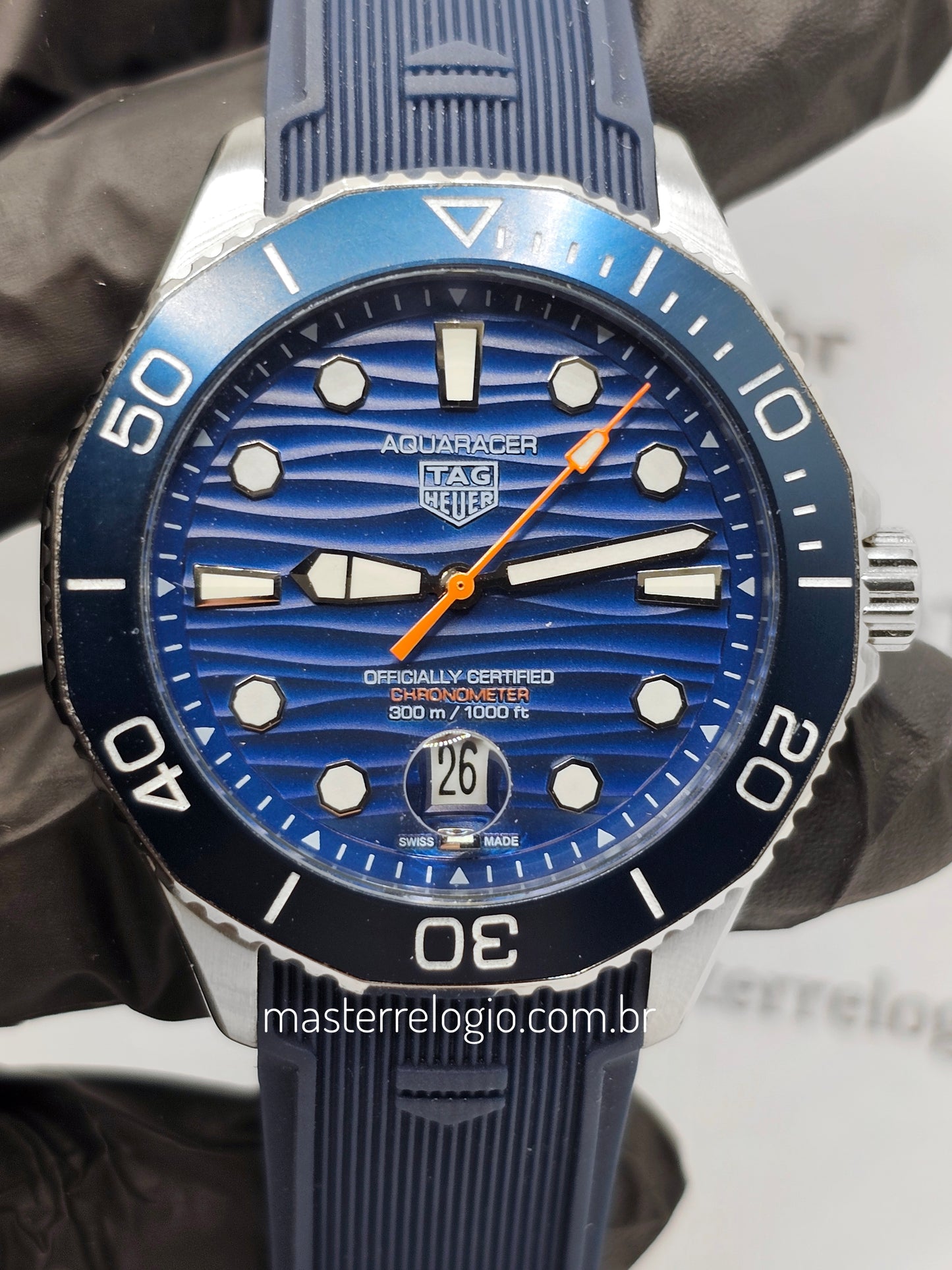 Tag Heuer Aquaracer azul waves Automatico 44mm