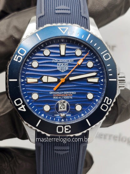 Tag Heuer Aquaracer azul waves Automatico 44mm