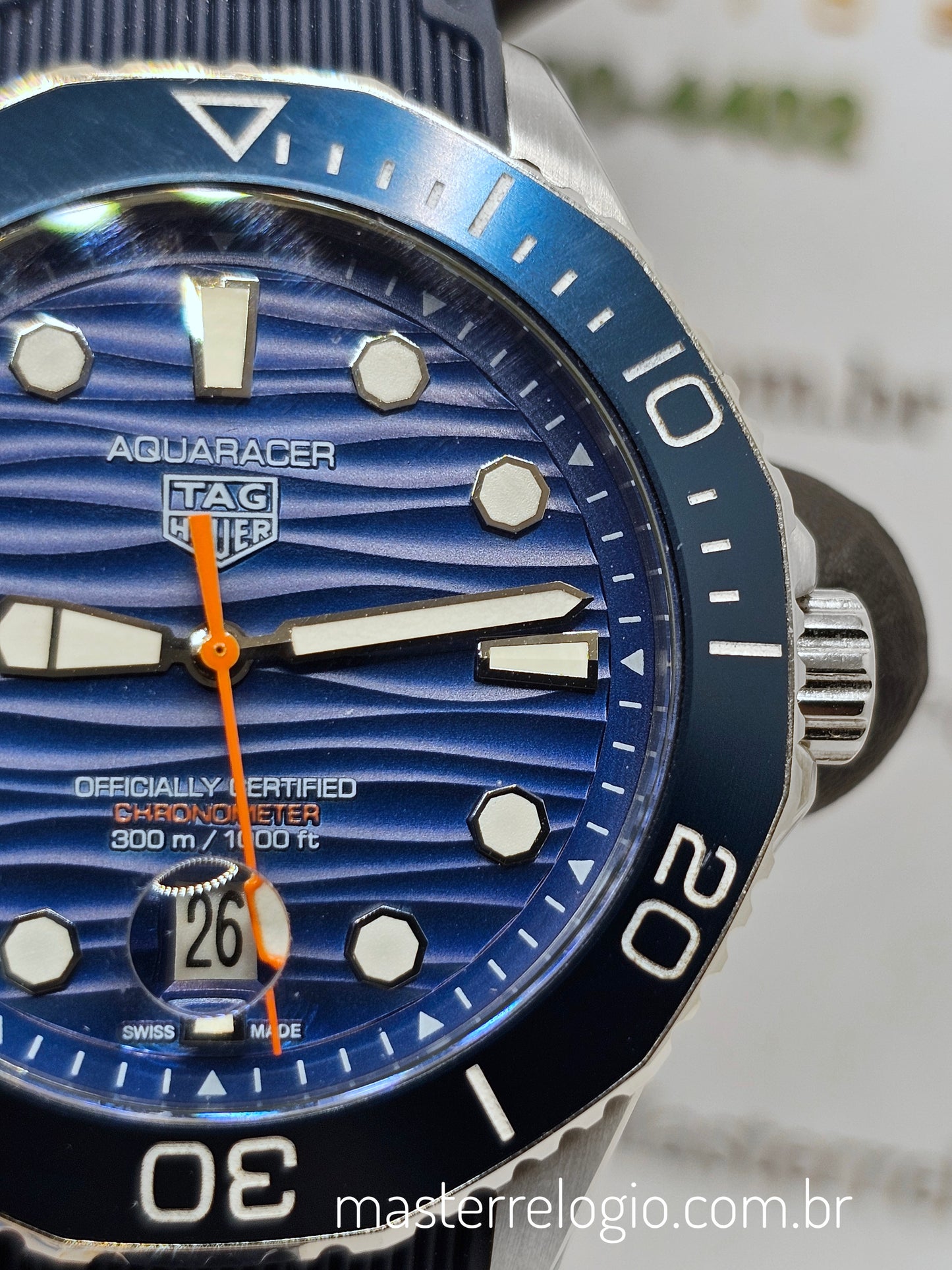 Tag Heuer Aquaracer azul waves Automatico 44mm