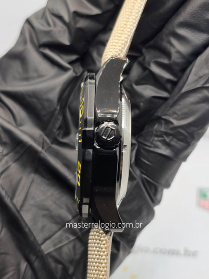 Tag Heuer Aquaracer Preto Nylon Bege