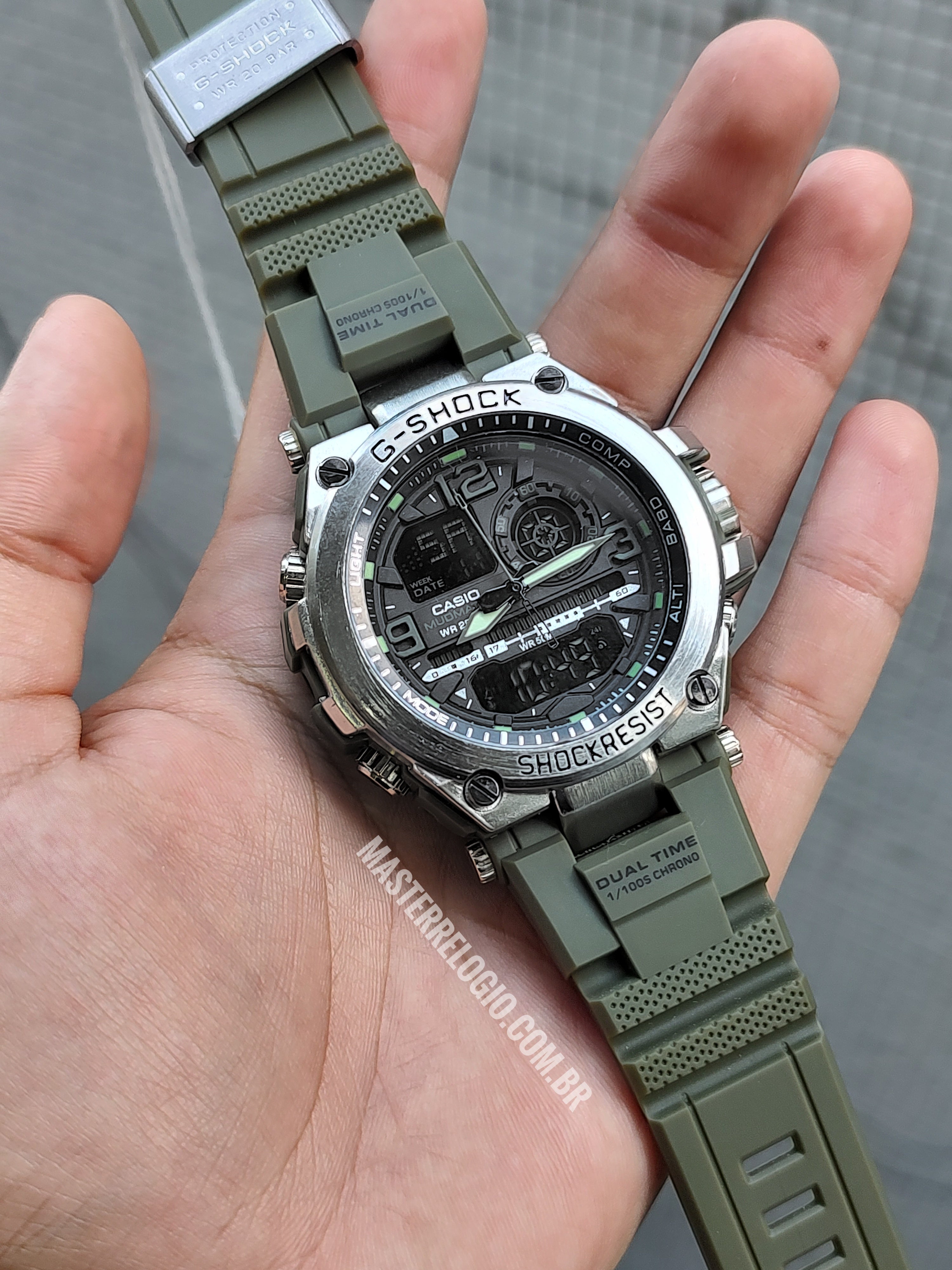 G-shock Aço Escovado 5369 – MasterRelogios