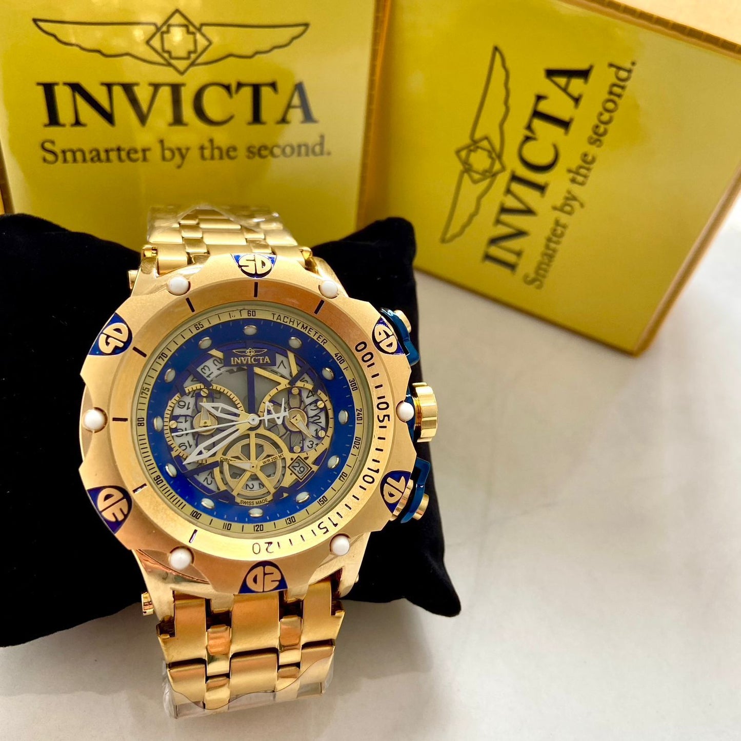 Invicta Hibrid Funcional + Corrente de brinde