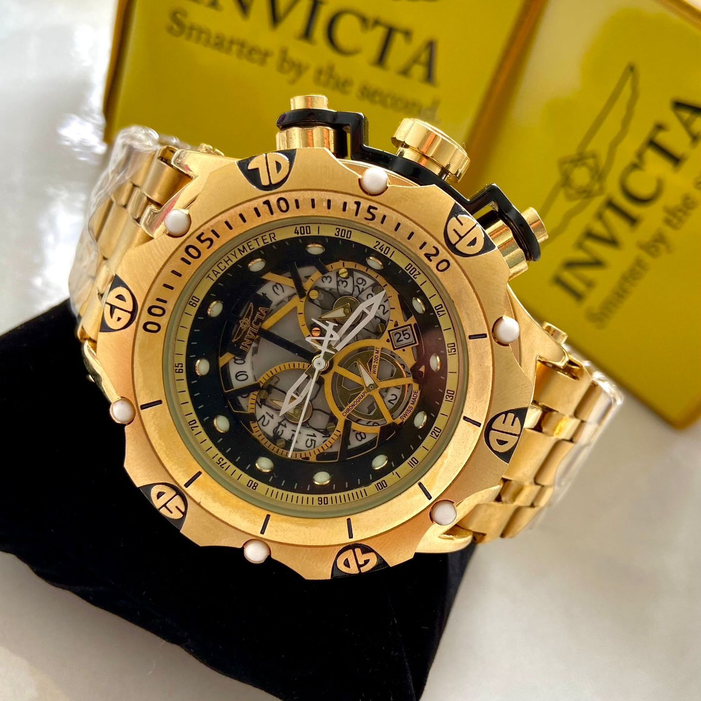 Invicta Hibrid Funcional + Corrente de brinde