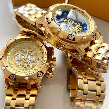 Invicta Hibrid Funcional + Corrente de brinde