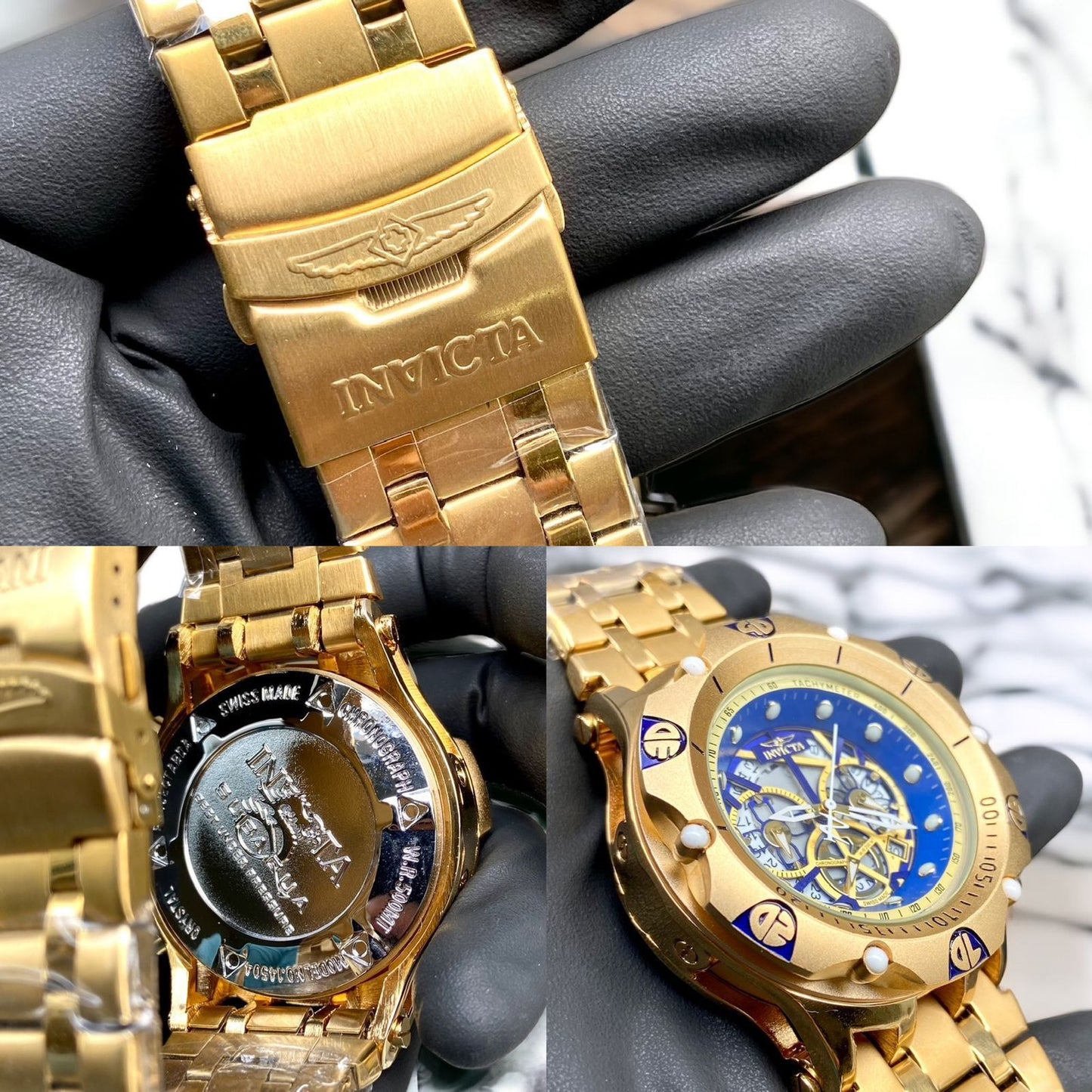 Invicta Hibrid Funcional + Corrente de brinde