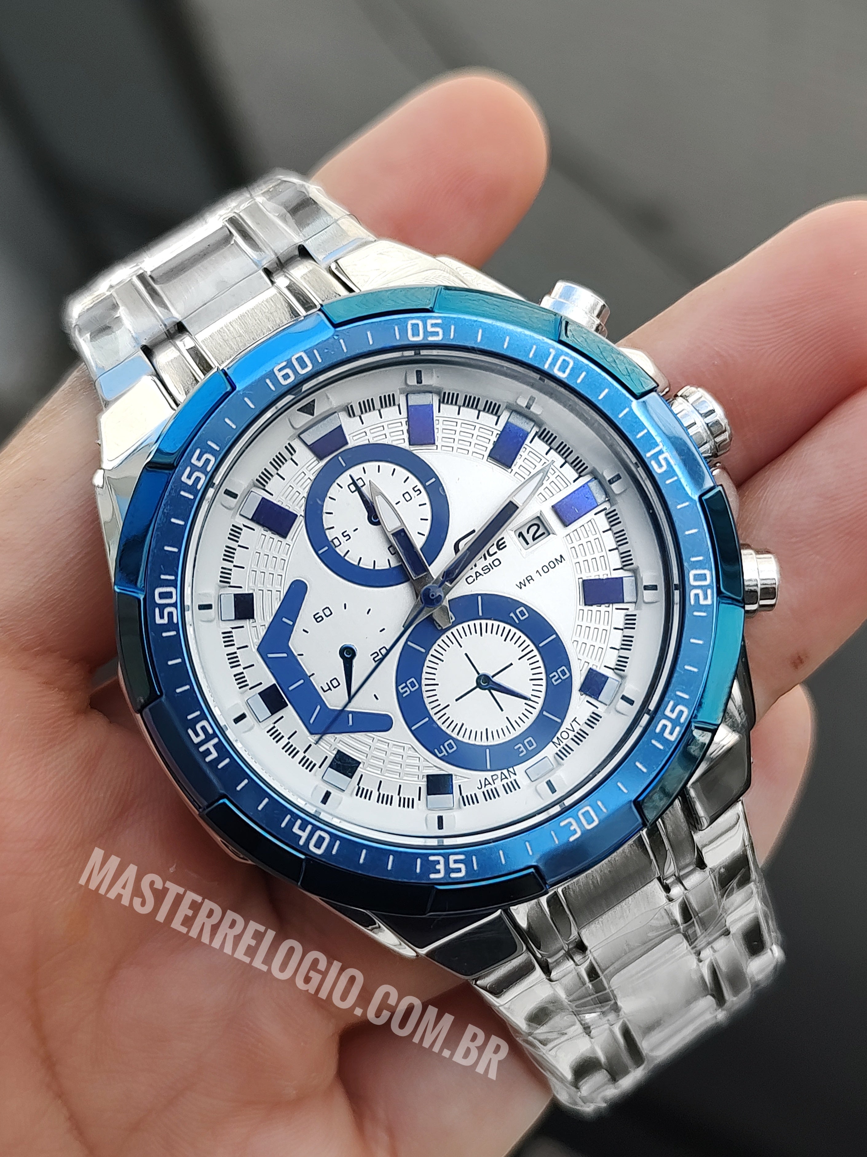 時計 CASIO EDIFICE eps-900 Casio Edifice Prata AA – MasterRelogios