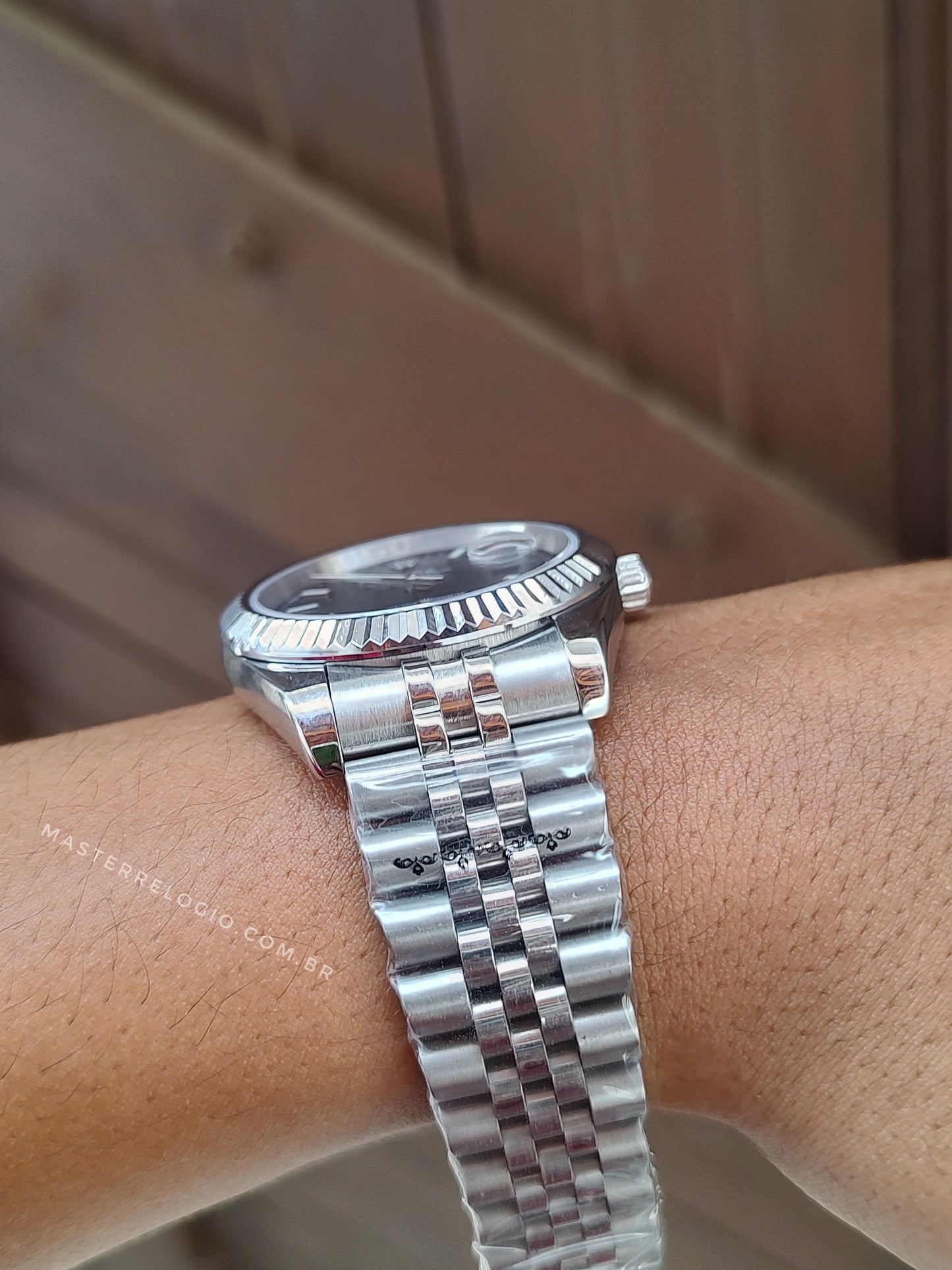 Rollex Date Just Prata 40mm