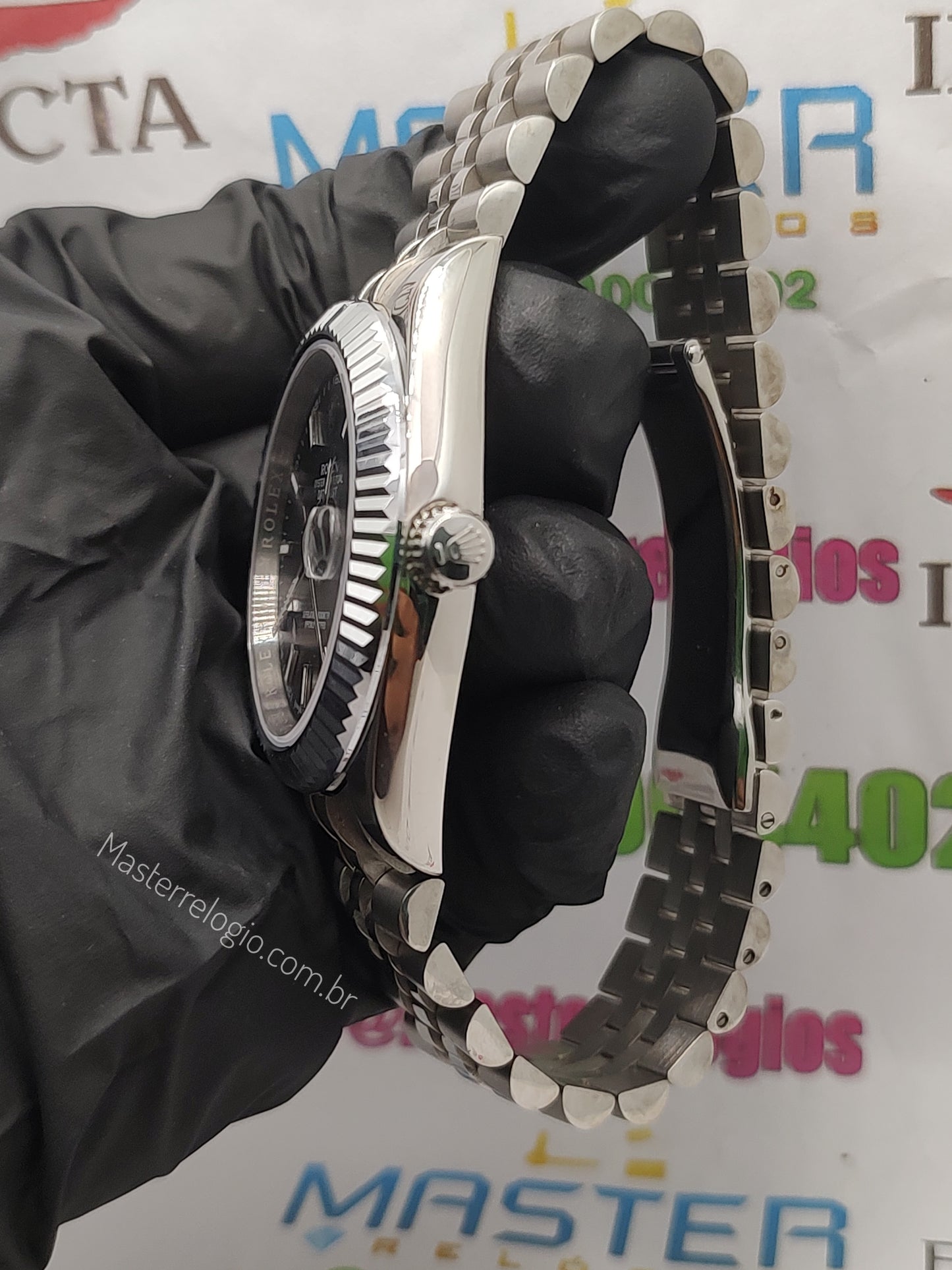 Rollex Date Just Prata 40mm