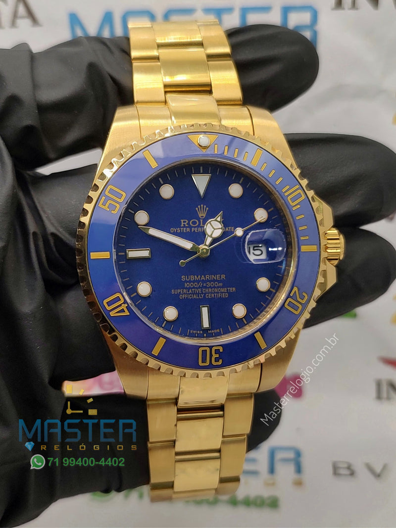 Rollex Submariner Blue 44mm