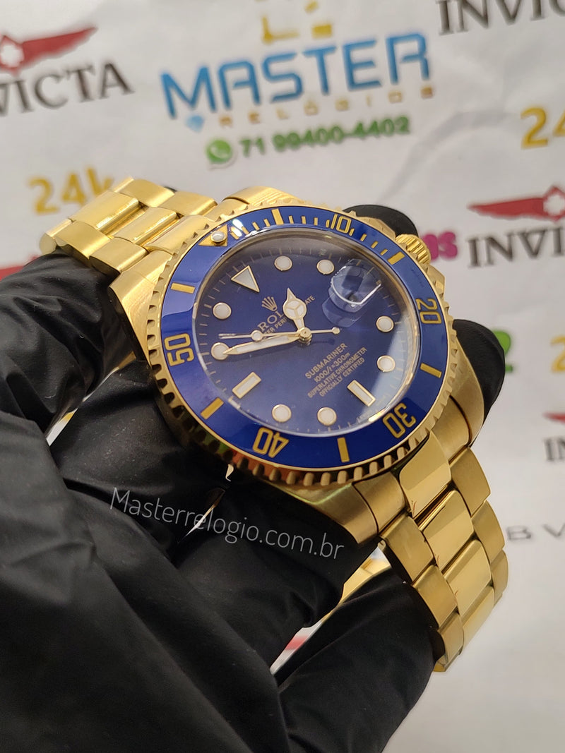 Rollex Submariner Blue 44mm