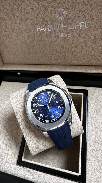 Patek Philippe 5711 Aquanaut Borracha Azul