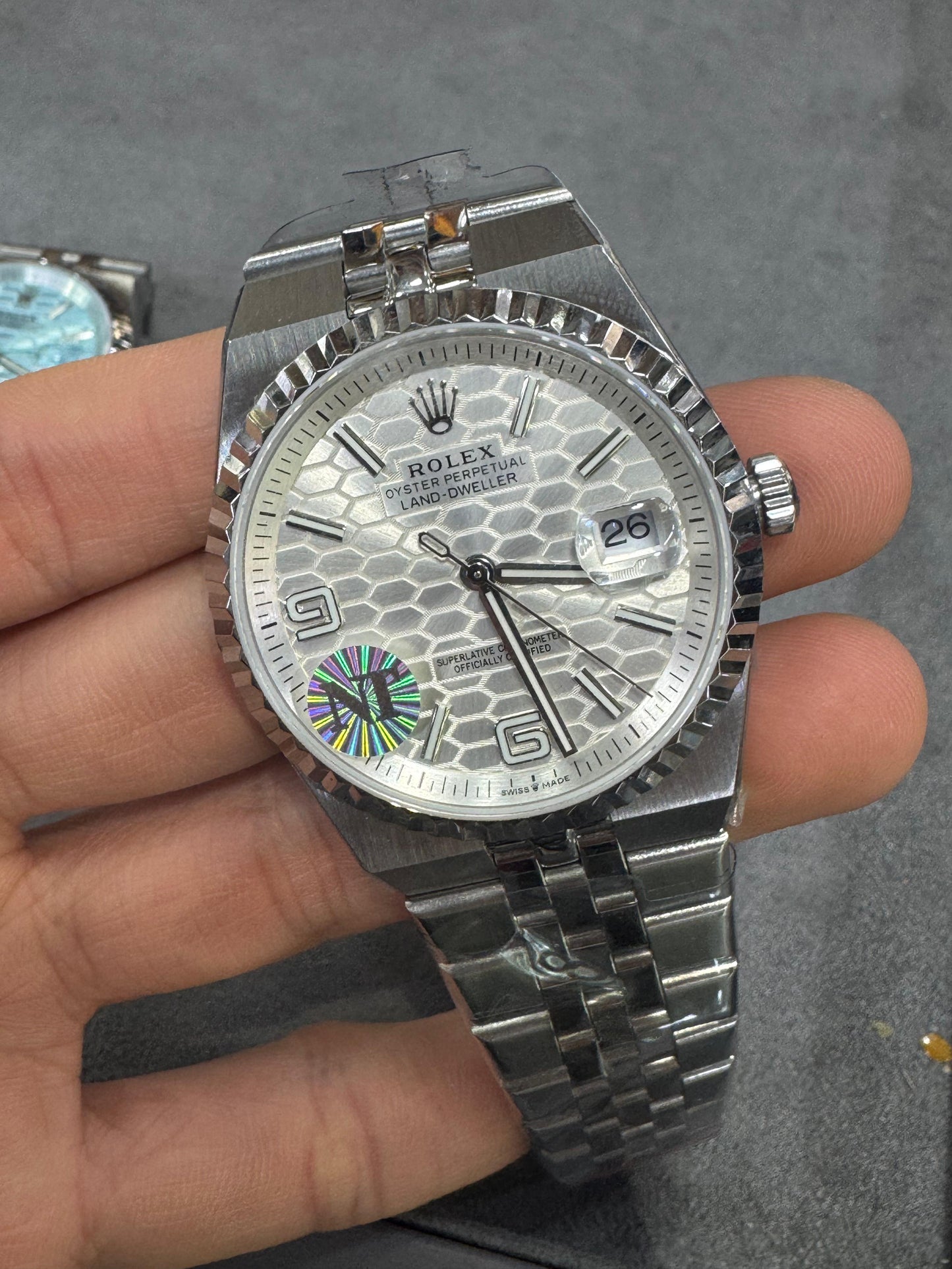 Rolex Land‑Dweller 40mm + Caixa Original Base ETA