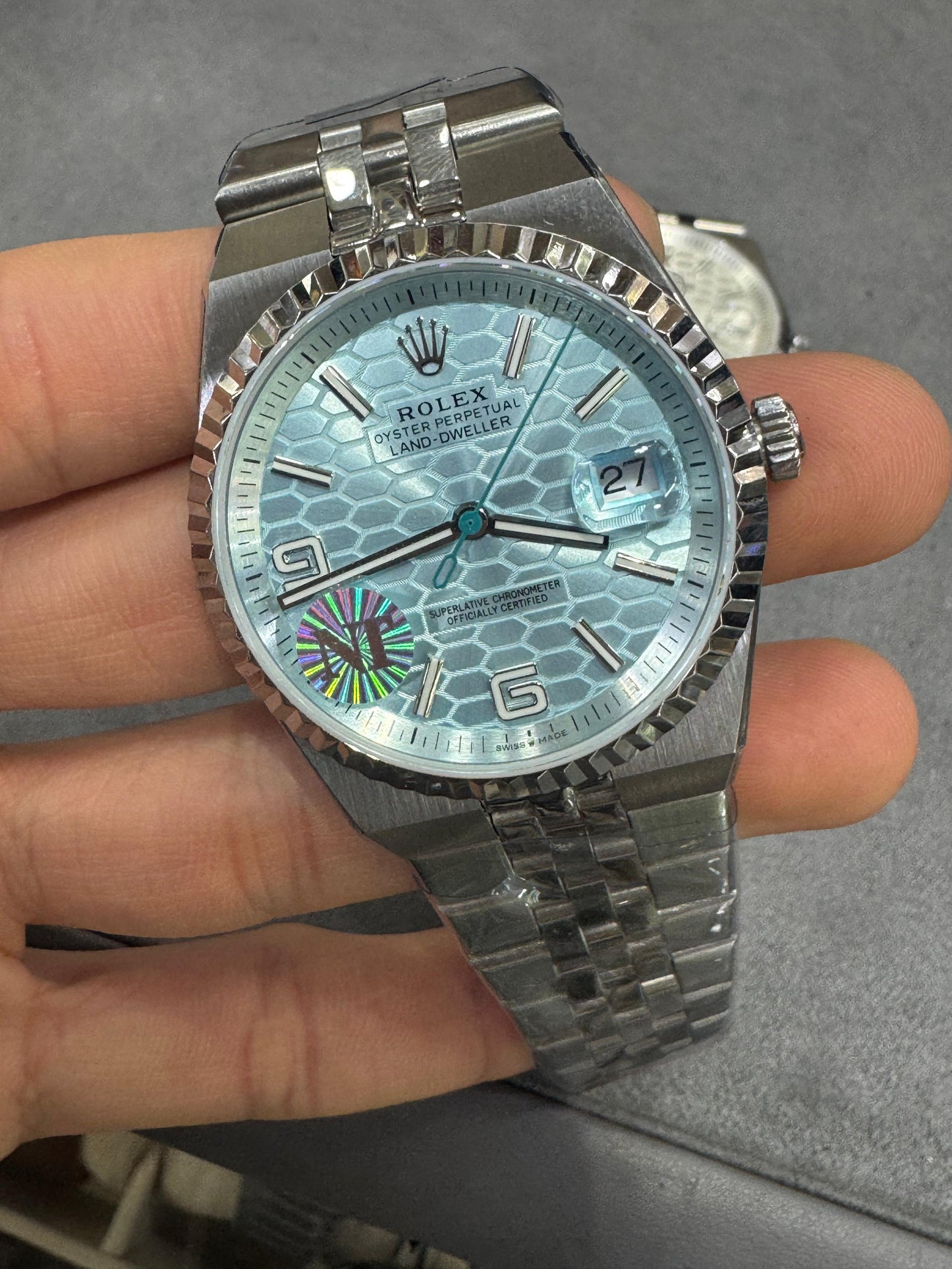 Rolex Land‑Dweller 40mm + Caixa Original Base ETA