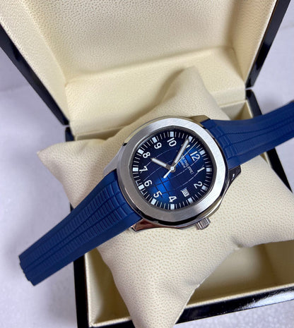 Patek Philippe 5711 Aquanaut Borracha Azul