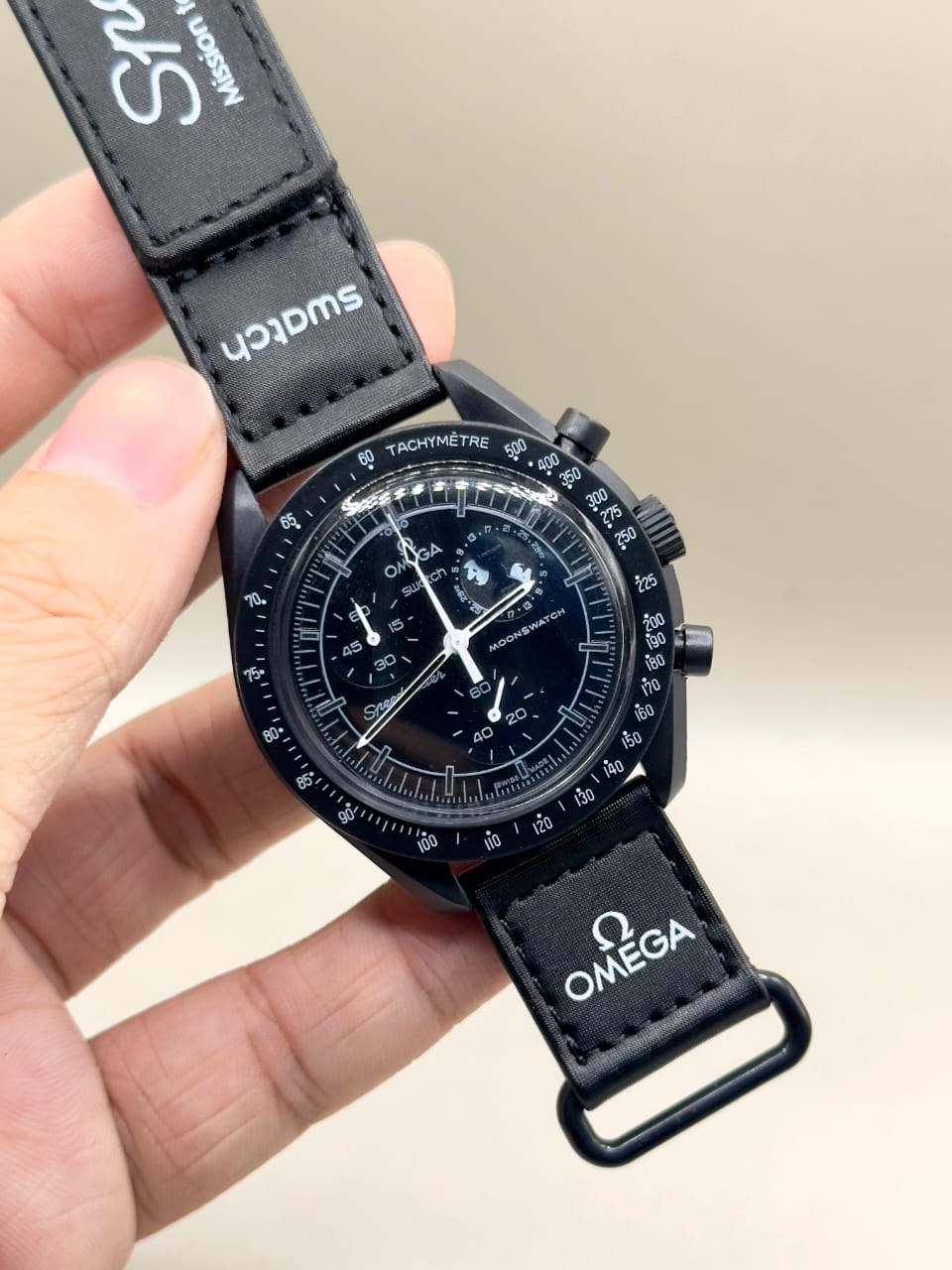 OmegaSwatch Moonswatch speedmaster Mission to Earthphase