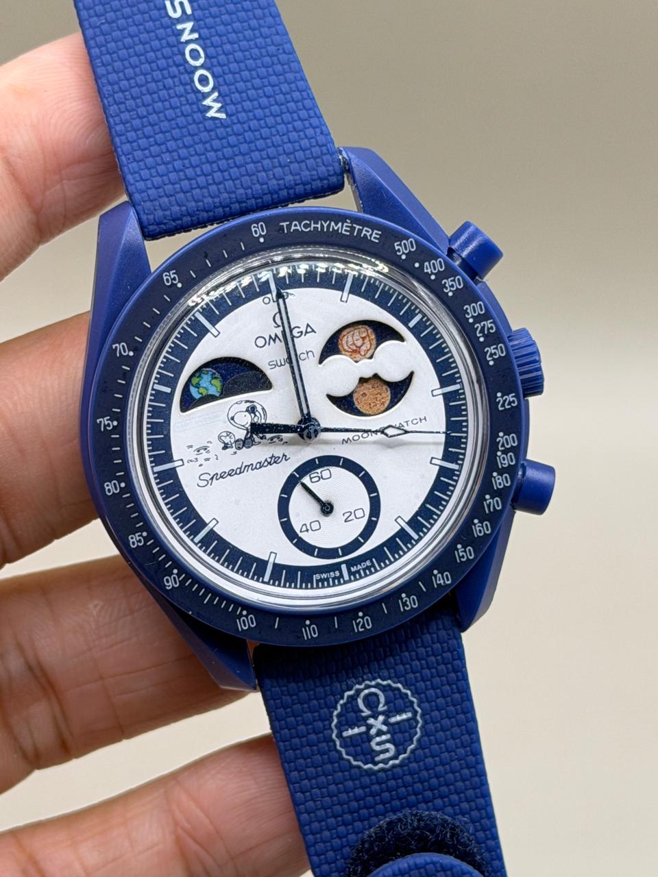 OmegaSwatch Moonswatch speedmaster Mission to Earthphase