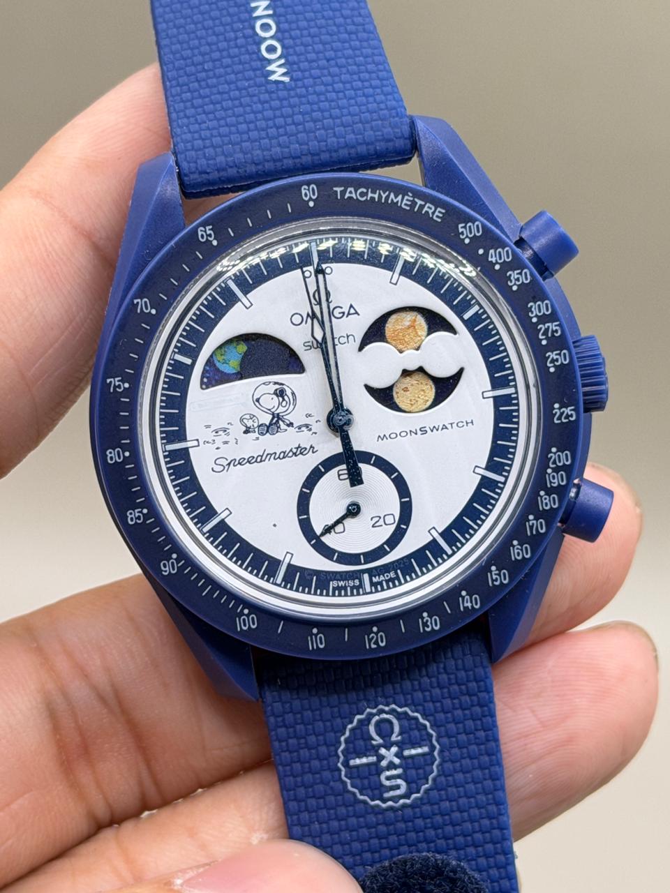 OmegaSwatch Moonswatch speedmaster Mission to Earthphase