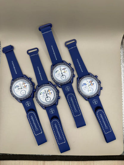 OmegaSwatch Moonswatch speedmaster Mission to Earthphase