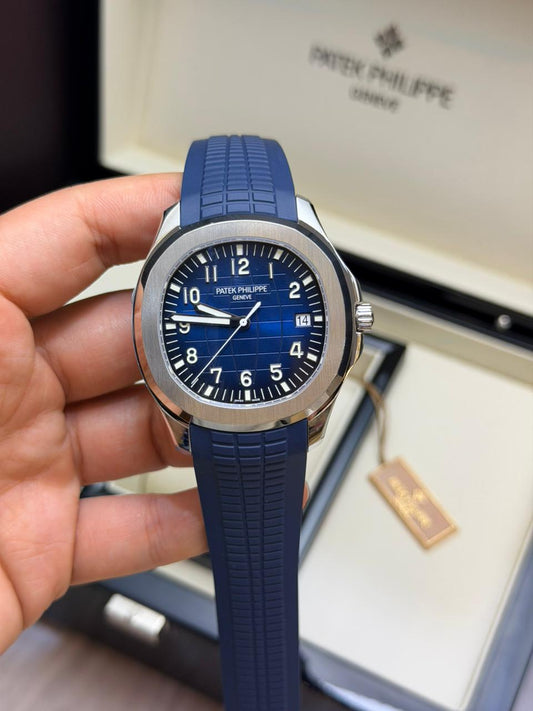 Patek Philippe 5711 Aquanaut Borracha Azul