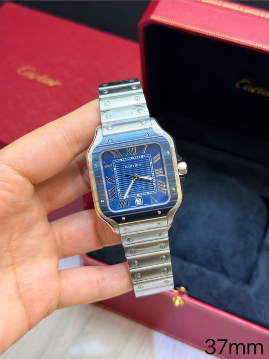 Cartier Santos Azul Base Eta Engate Rapido