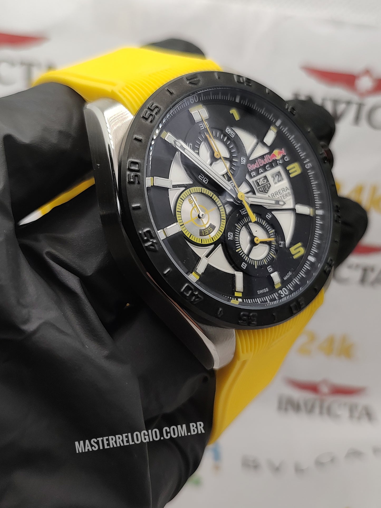 Tag Heuer Redbull Carrera Amarelo