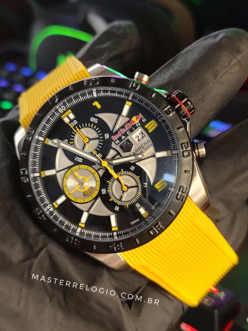 Tag Heuer Redbull Carrera Amarelo