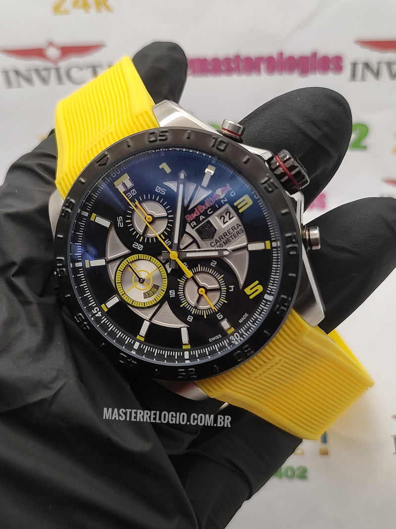 Tag Heuer Redbull Carrera Amarelo