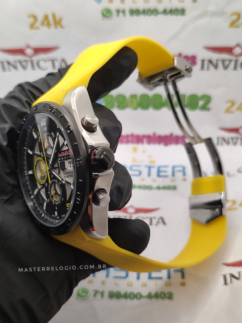 Tag Heuer Redbull Carrera Amarelo